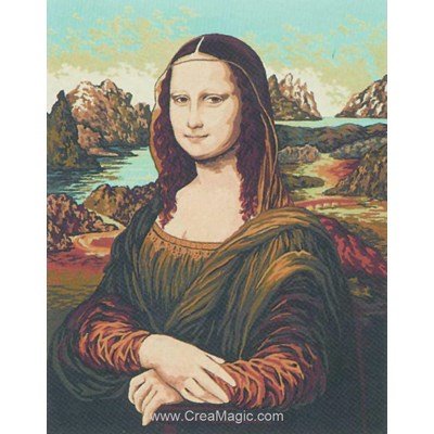 Mona lisa canevas - Collection d'art