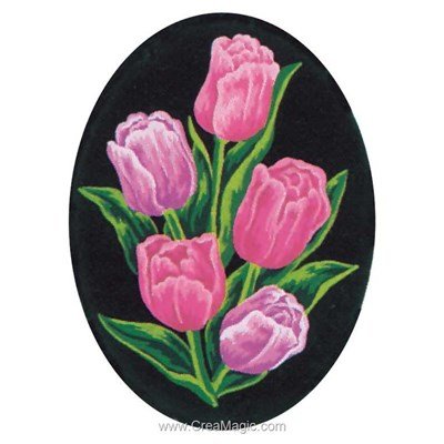 Canevas tulipes en fleurs de Collection d'art
