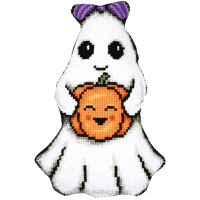 Coussin Ghost - doc inclus - Vervaco