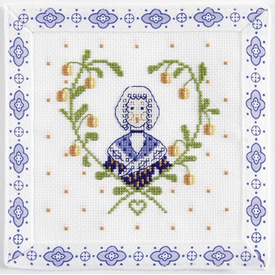 Le coeur de fanny - provence mini broderie - DMC