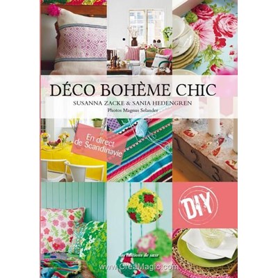 Livre - Deco boheme chic - Librairie Créative