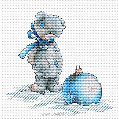Kit La boule de noël bleue - MP Studia