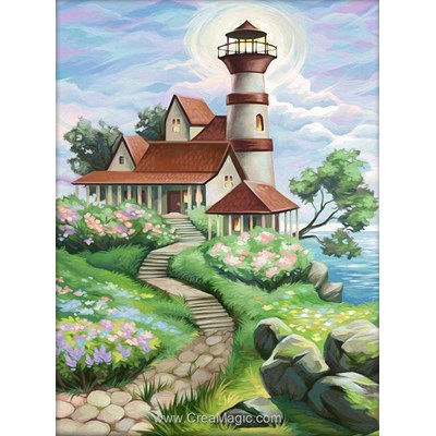 Kit broderie diamant lighthouse de Diamond Painting