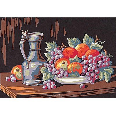 Nature morte et le pichet canevas de Margot