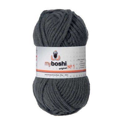 Pelote de laine myboshi DMC n°195 - anthracite