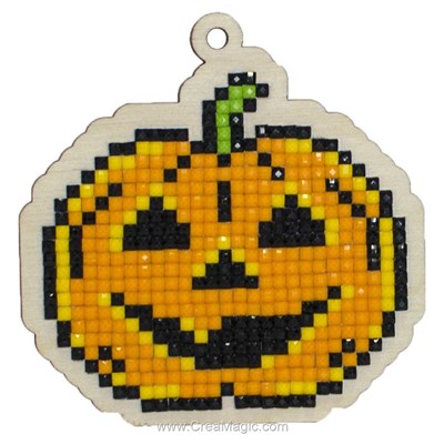 Kit broderie diamant halloween - Wizardi