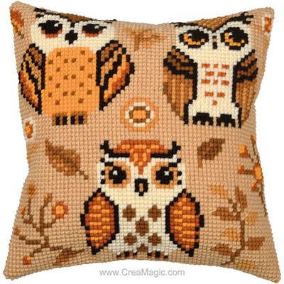 Coussin Hiboux - Vervaco