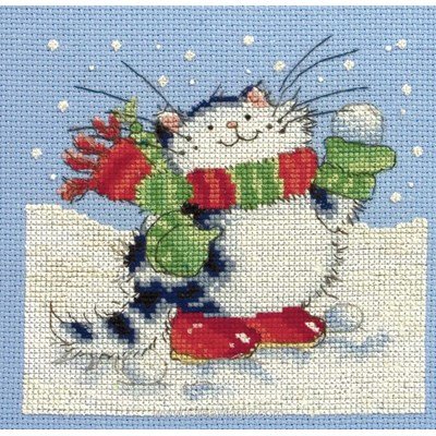 Broderie modele point de croix snowballs - Anchor