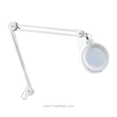 Lampe loupe slimline à led - E25030 chez Daylight