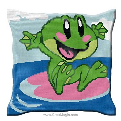 Kit coussin Luc Création saut de grenouille au demi point