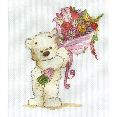 Ces fleurs sont pour toi la broderie - DMC