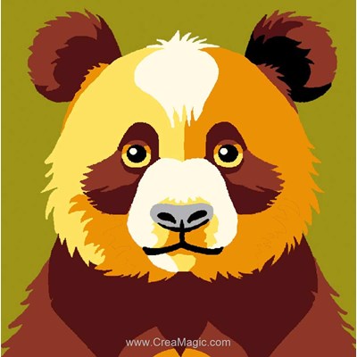 kit Canevas Complet Panda - Mimo Verde