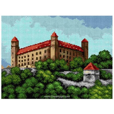 Canevas Monuments - Canevas la forteresse - Orchidea