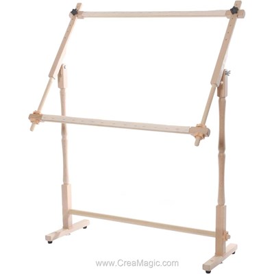Métier à broder - Pour Tapisserie sur Pieds – Largeur 68 cm – Hêtre Clair - Elbesee
