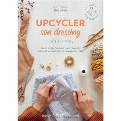 Livre - Upcycler son dressing - Librairie Créative