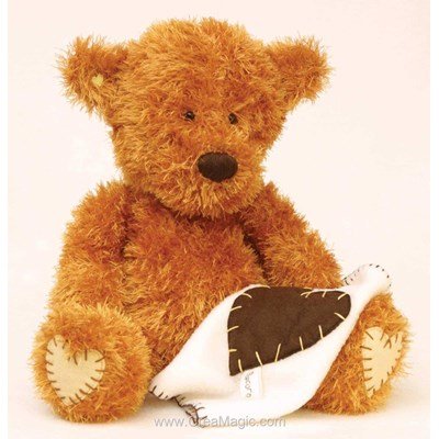 Peluche ourson butterscotch à tricoter - Popcorn