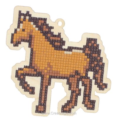 Kit broderie diamant horse de Wizardi