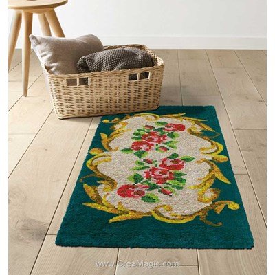 Tapis point noué frédérica rosal de Smyrnalaine