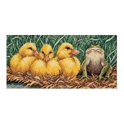 Broderie point croix ugly duckling de Dimensions