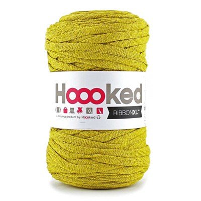 Ribbon xl DMC hoooked spicy ocre