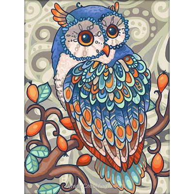 Broderie diamant owl de Diamond Painting