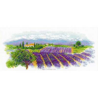 Champs de provence kit broderie - RIOLIS