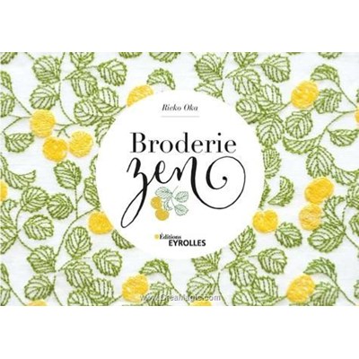 Livre Broderie zen - Librairie Créative