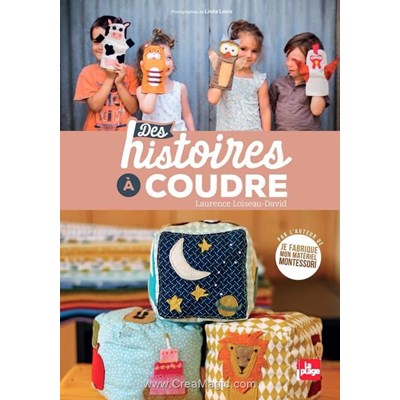 Livre - Des histoires a coudre - Librairie Créative