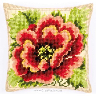 Coussin Vervaco au point de croix Elephant love, motif de broderie dessiné, € 35,39