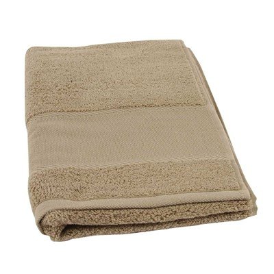 Serviette de toilette coton 500 g/m2 -col 114 noisette à broder de DMC