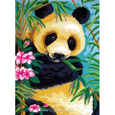 Panda dans les bambous canevas de Collection d'art