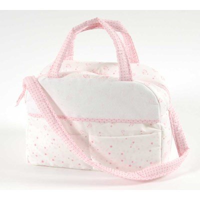 Sac nursery à broder baby star - rose - DMC