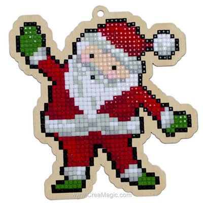 Broderie diamant santa claus - noël - Wizardi