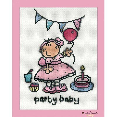 DMC broderie en point croix party baby