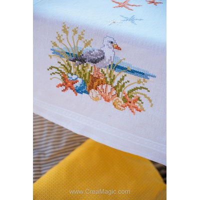 kit Chemin De Table Océan breeze - Vervaco