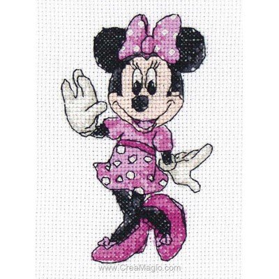 Modèle au point de croix minnie mouse mini disney - Anchor