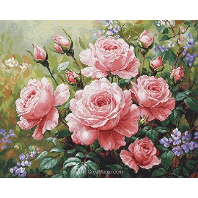 Broderie Chiens - The roses garden - Luca-S
