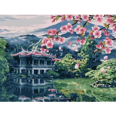 Peinture par numéro - Painting by numbers .  Oriental expanses - Wizardi