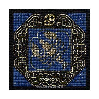 Kit broderie point de croix le cancer - RIOLIS