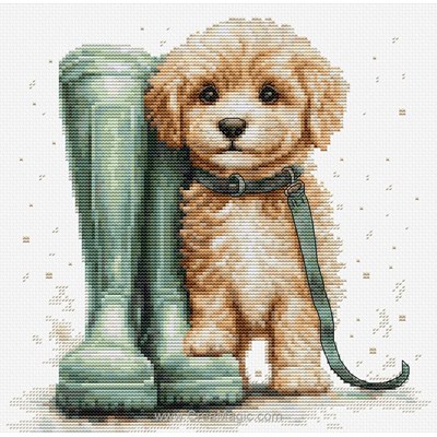 Broderie Chiens - For a walk - Luca-S