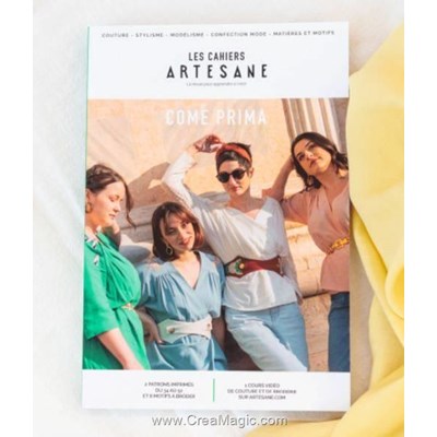 Livre - Cahier artesane volume 6 - come prima - Librairie Créative