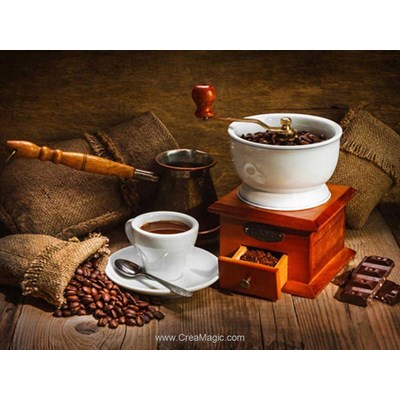 Broderie diamant coffee still life - Diamond Painting