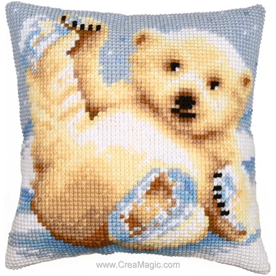 Coussin Petit ours polaire - Vervaco