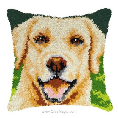 Kit coussin point noue parole de labrador - Orchidea