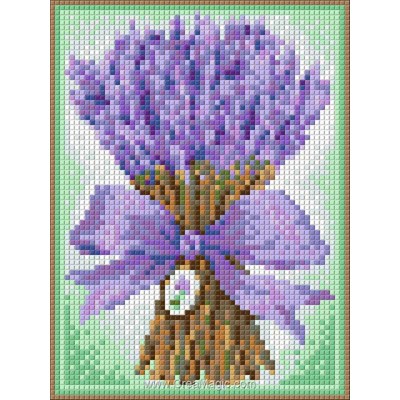 Kit broderie diamant lavender bouquet de Diamond Painting