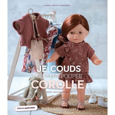 Livre - Je couds pour ma poupee corolle - Librairie Créative