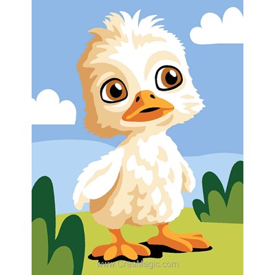 Kit Canevas Complet - Poussin - Margot