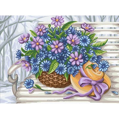 Kit broderie diamant Diamond Painting flowers