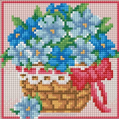 Kit broderie diamant flowers de Diamond Painting