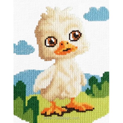 Broderie Traditionnelle Poussin - Marie Coeur